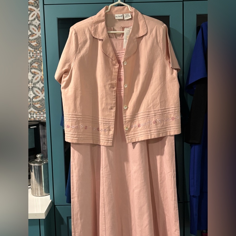 NWT Vintage Two Twenty 2 Piece Dress, Women’s XL